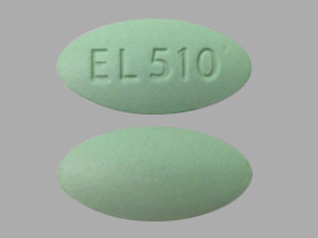 Pill EL 510 Green Oval is NicAzel Forte