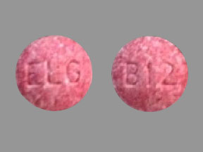 Pill ELG B12 Pink Round is Eligen B12