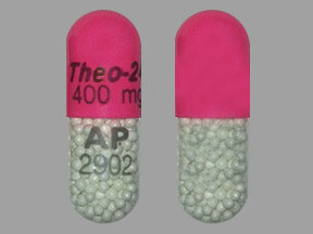 Pill Theo-24 400 mg AP 2902 is Theo-24 400 mg