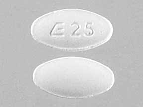 Lisinopril 2.5 mg E 25