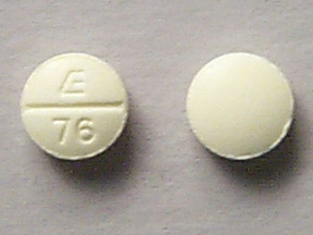 La pilule E 76 est du tartrate de phénidimétrazine 35 mg