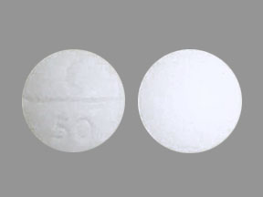 Meperidine hydrochloride 50 mg E 50