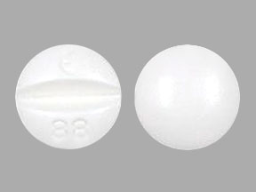 Pill E 88 White Round is Estradiol