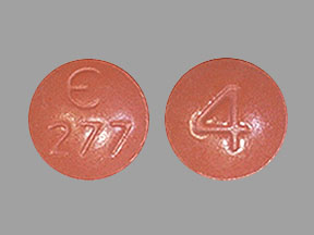 Pill E 277 4 Red Round is Fycompa