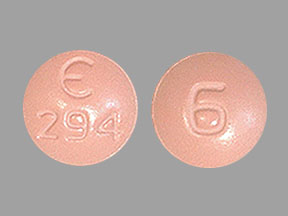 Pill E 294 6 Pink Round is Fycompa