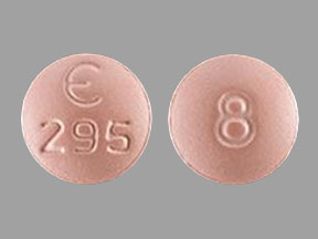 Pill E 295 8 Purple Round is Fycompa
