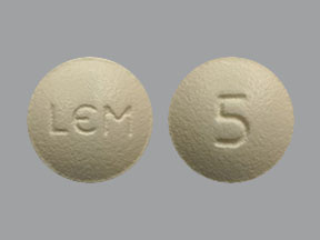 Pill LEM 5 Yellow Round is Dayvigo