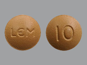 Pill LEM 10 Orange Round is Dayvigo