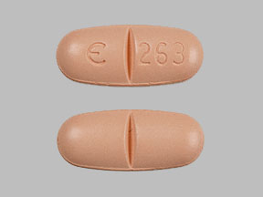 Pill E 263 Pink Oval is Banzel