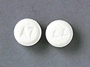 Pill L L A 7 White Round is Atenolol