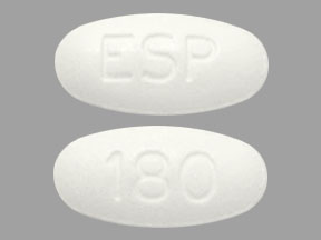Pill ESP 180 is Nexletol 180 mg