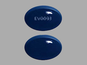 Pill EV0093 is Vitafol Ultra Prenatal Multivitamins with Folic Acid 1 mg
