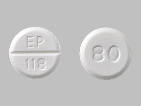 Furosemide 80 mg EP 118 80