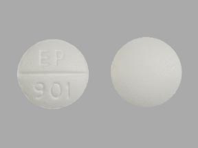 Pill EP 901 White Round is Phenobarbital