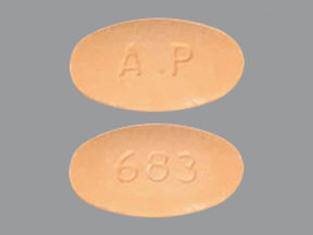 Pill AP 683 is Prolate acetaminophen 300 mg / oxycodone hydrochloride 10 mg