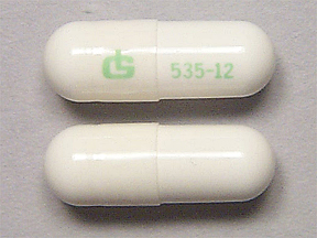 Esgic 325 mg / 50 mg / 40 mg (LOGO 535-12)