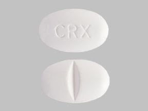 Pill CRX White Oval is CerAxon