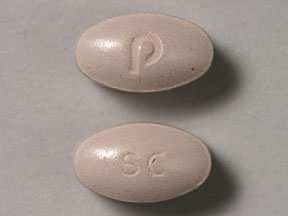 Pill p SC Purple Oval is Verapamil Hydrochloride