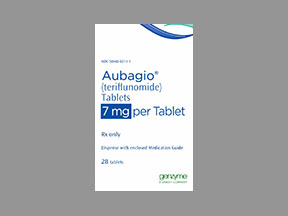 Pill Logo 7 is Aubagio 7 mg