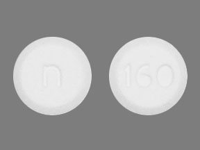 Pill n 160 White Round is Misoprostol