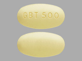 Pill GBT 500 is Oxbryta 500 mg