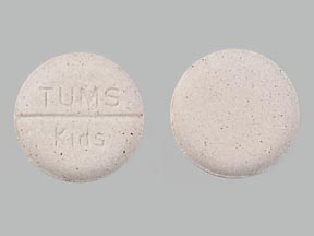 Pill TUMS KIDS is Tums Kids (Cherry Blast) calcium carbonate 750 mg