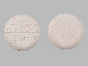 Pill TUMS KIDS is Tums Kids (Cherry Blast) calcium carbonate 750 mg