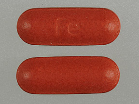 Pill Fe Red Oval is Feosol Caplet