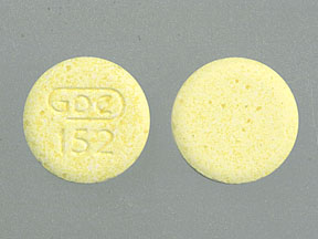 Pill GDC 152 Yellow Round is Mintox Plus