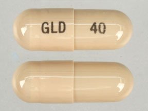 Pill GLD 40 is Oracea 40 mg