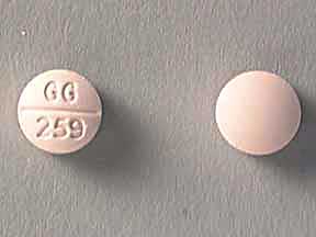 Isosorbide dinitrate 5 mg GG 259