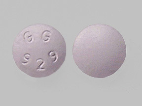 Pill GG 929 Purple Round is Bupropion Hydrochloride