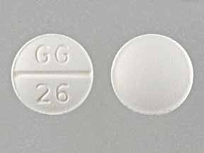 Isosorbide dinitrate 10 mg GG 26