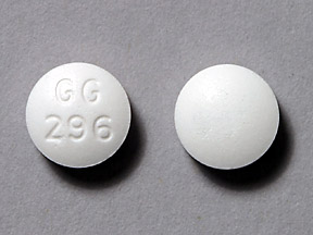 Pill GG 296 White Round is Loratadine