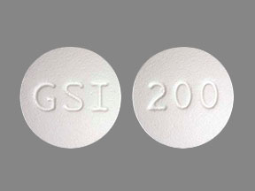 Pill GSI 200 White Round is Viread