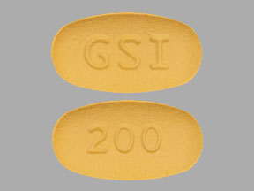 Sovaldi (sofosbuvir) 200 mg (GSI 200)