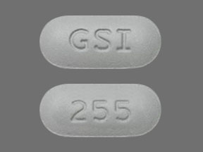 Pill GSI 255 is Odefsey emtricitabine 200 mg / rilpivirine 25 mg / tenofovir alafenamide 25 mg