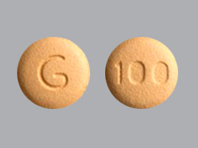 Pill G 100 Yellow Round is Topiramate