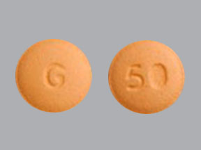 G 50 Pill Yellow Round 8mm - Pill Identifier