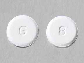 Ondansetron hydrochloride (orally disintegrating) 8 mg G 8