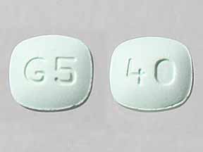 Pravastatin sodium 40 mg G5 40