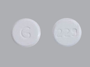 Lamotrigine (chewable, dispersible) 25 mg G 229