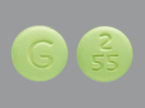 Pill G 2 55 is Ropinirole Hydrochloride 1 mg