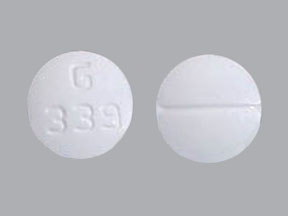 Sulfamethoxazole and trimethoprim 400 mg / 80 mg G 339