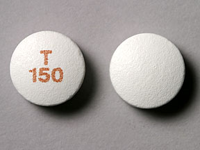 Pill T 150 White Round is Tarceva