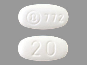Xofluza (baloxavir marboxil) 20 mg (Logo 772 20)