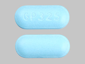 Pill GP 325 is Acetadryl acetaminophen 500 mg / diphenhydramine hydrochloride 25 mg