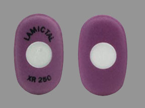 Pill LAMICTAL XR 250 Purple Capsule/Oblong is Lamictal XR