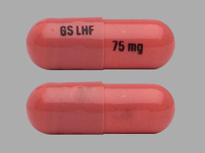 Pill GS LHF 75 mg is Tafinlar 75 mg