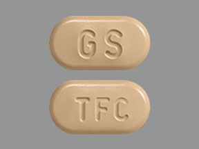 Pill GS TFC Yellow Elliptical/Oval is Mekinist